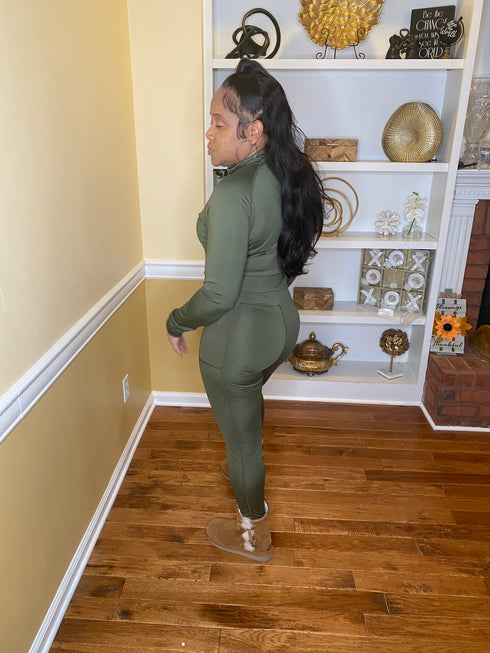 Body glove set (olive green)
